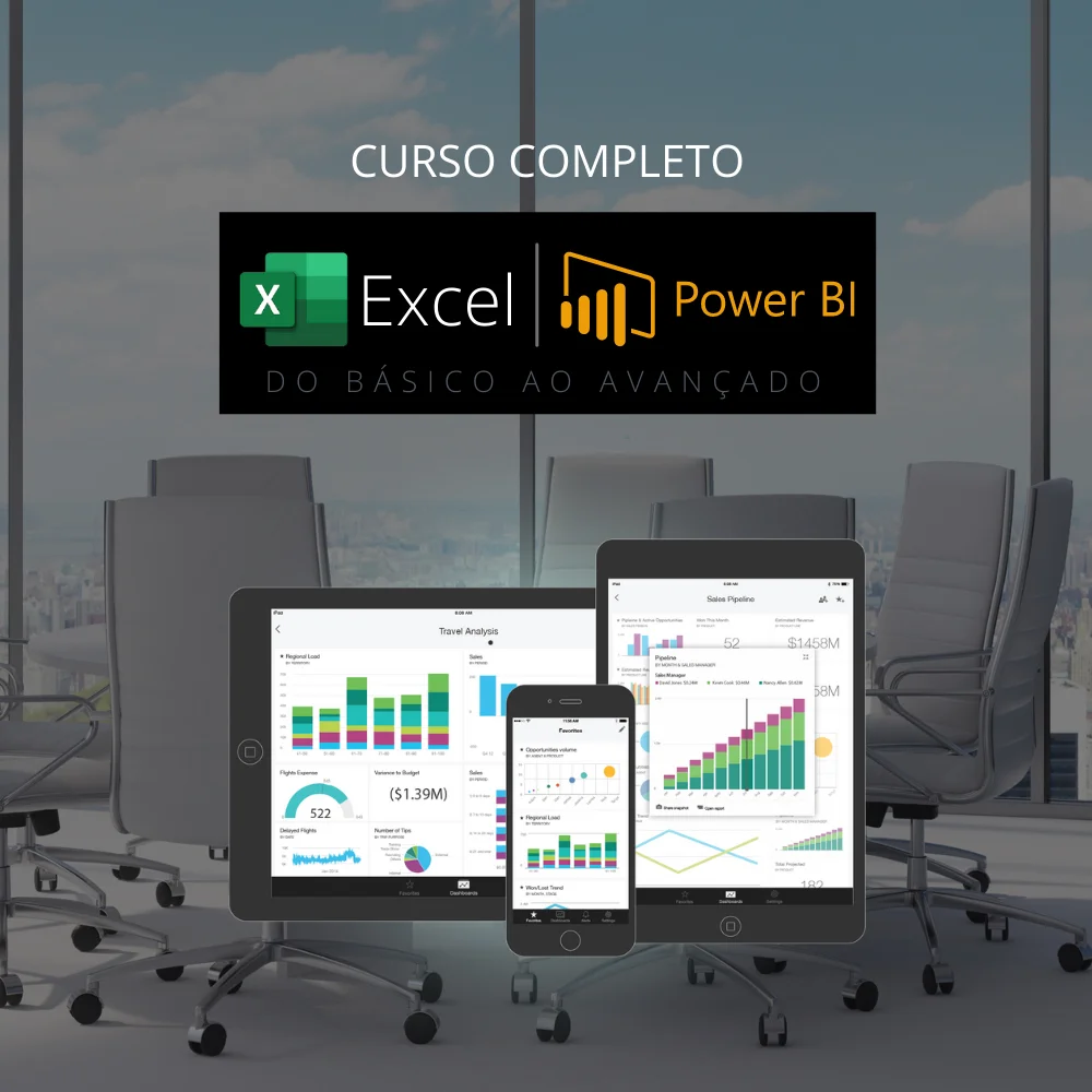 curso excel e power bi