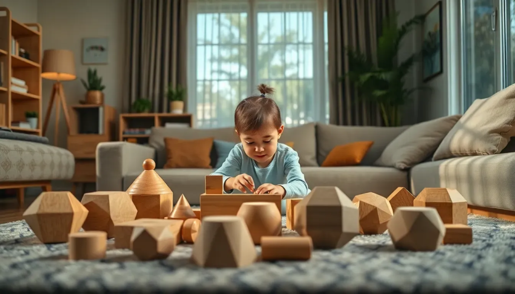 Brinquedos Montessori para crianças com TDAH ou autismo