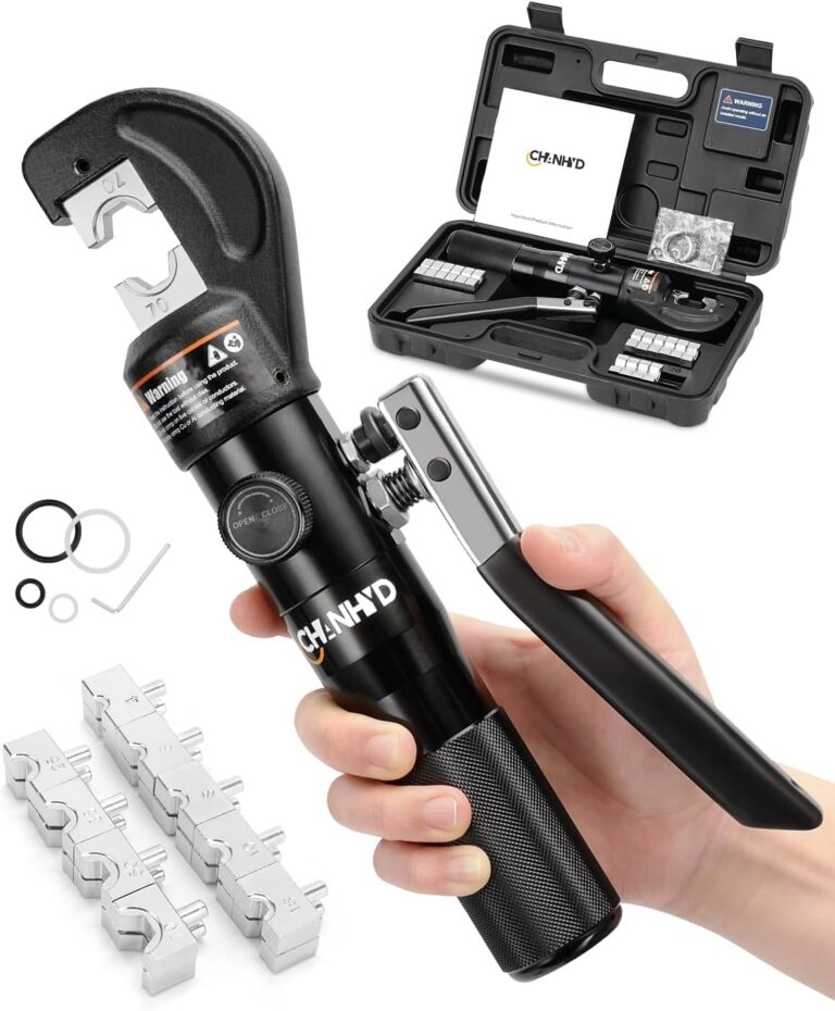 fotografia de Alicate Hidráulico Prensa Terminal