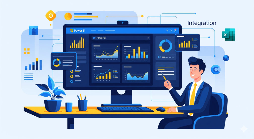 power bi integrações integraçoes do BI